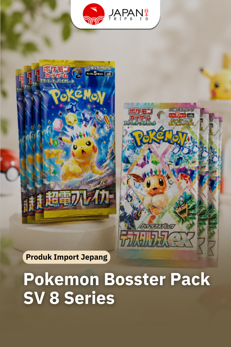 Pokémon Booster Pack Jepang SV8 Series - Super Electric Breaker