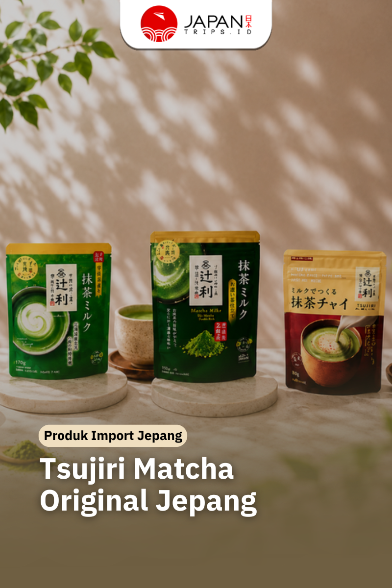 Tsujiri Matcha Jepang Original | Minuman Matcha Premium Jepang