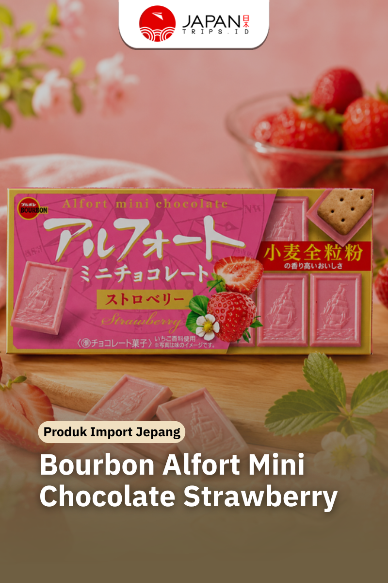 Bourbon Alfort Mini Chocolate Strawberry