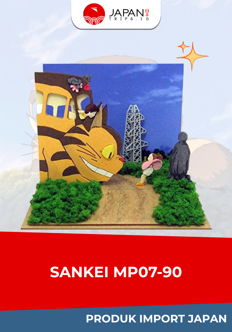 Miniatuart Paper Kit Sankei | Studio Ghibli