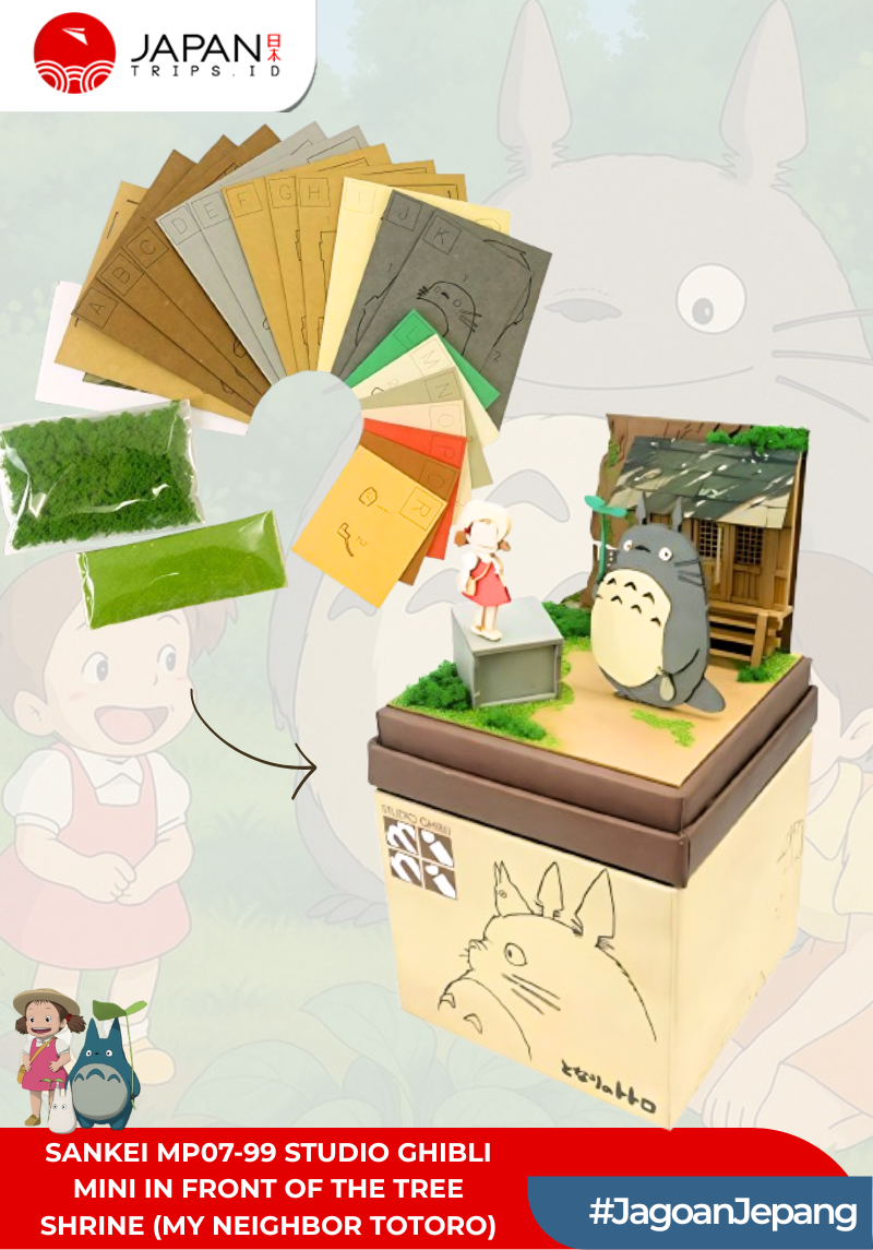 Miniatuart Paper Kit Sankei | Studio Ghibli