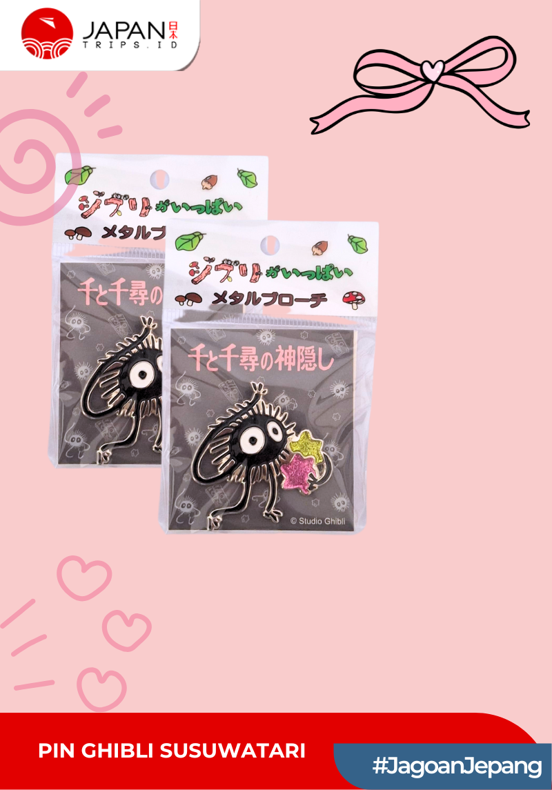 Keyholder Sanrio & Pin Studio Ghibli - Produk Import Japan