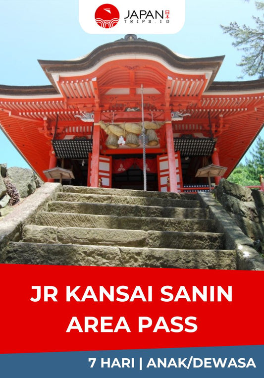 JR Kansai Sanin Area Pass 7 Hari