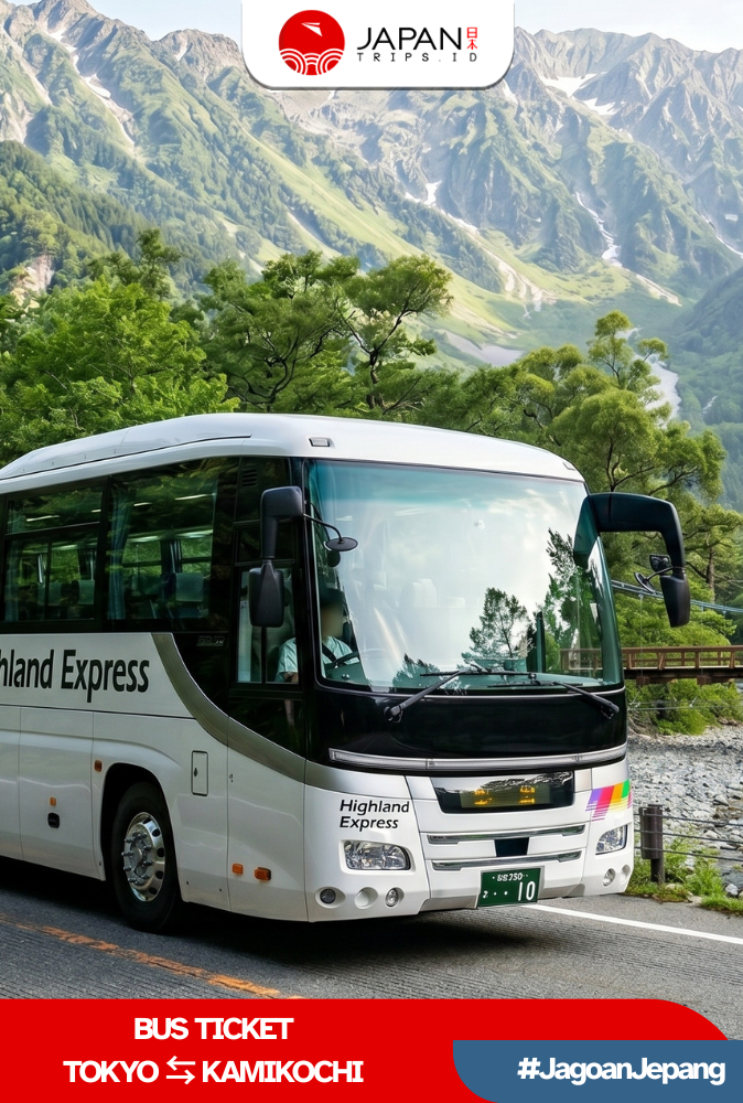 Tiket Bus Tokyo ⇆ Kamikochi | Bus Japan