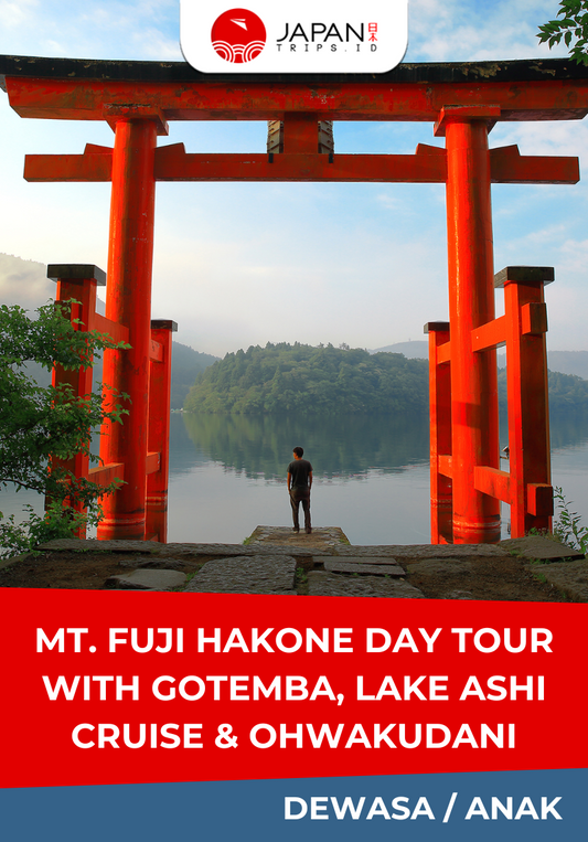 Mt. Fuji Hakone Day Tour with Gotemba, Lake Ashi Cruise & Owakudani