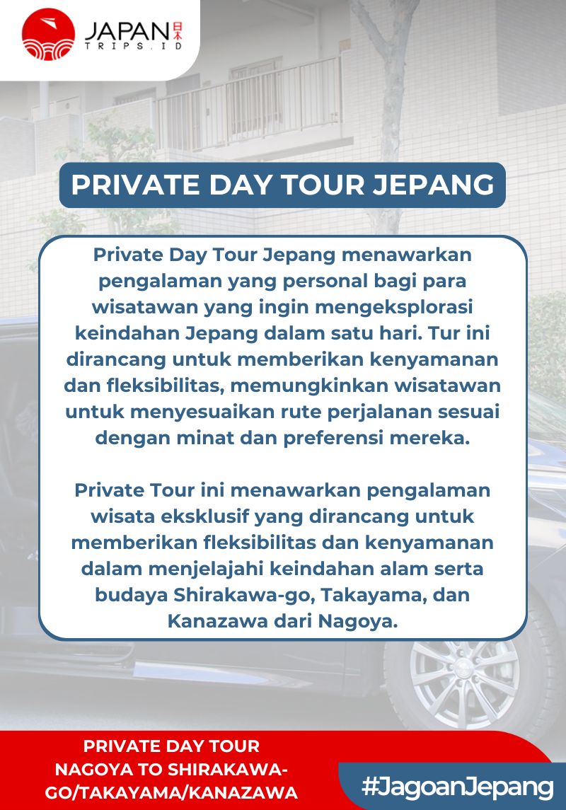 Private Day Tour – Nagoya to Shirakawa-go/Takayama/Kanazawa One-Day Tour