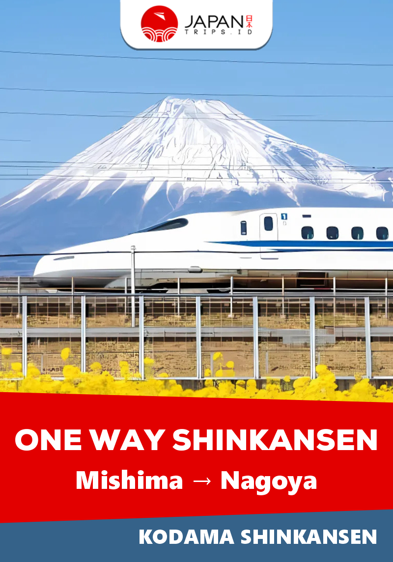 Shinkansen Kodama Mishima to Nagoya