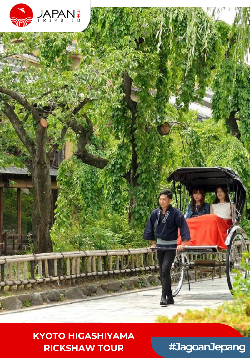 Kyoto Higashiyama Rickshaw Tour | Tur Becak Kyoto