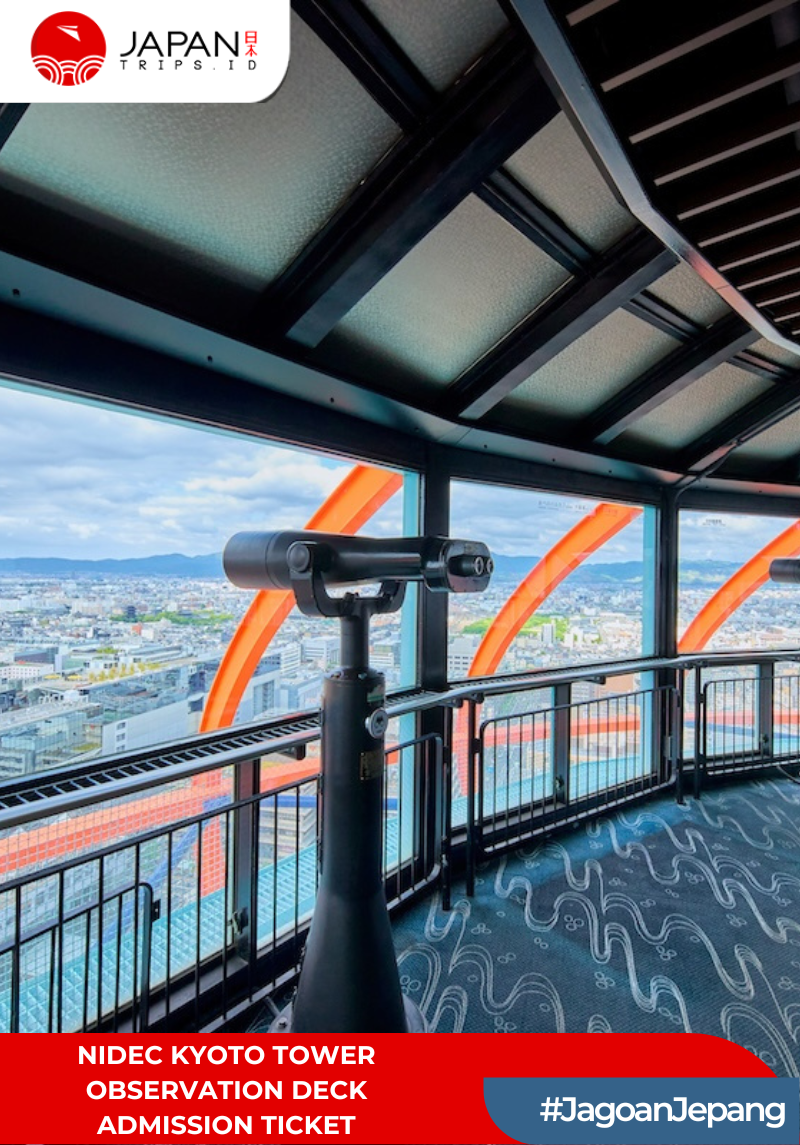 Nidec Kyoto Tower Observation Deck Admission Ticket | Tiket Menara Nidec Kyoto