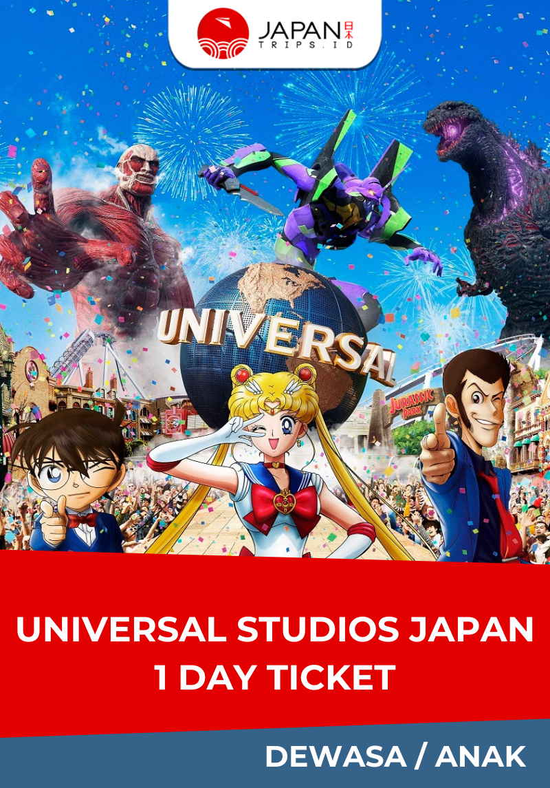 Universal Studio Japan 1 Day Ticket