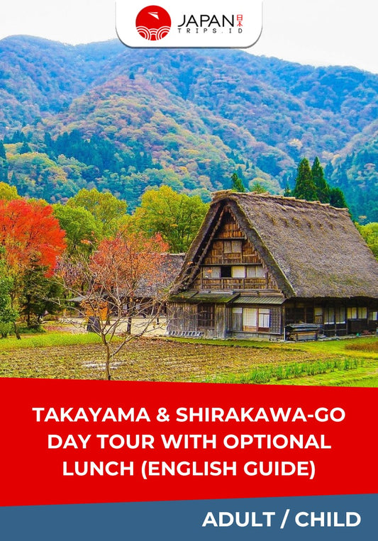 Takayama & Shirakawa-go Day Tour with Optional Lunch (English Guide)