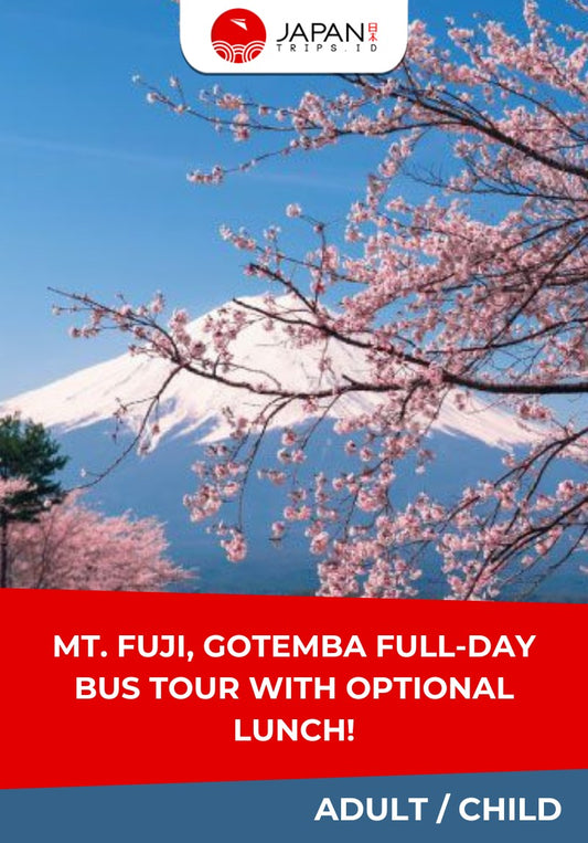 Mt. Fuji, Gotemba Full-Day Bus Tour with Optional Lunch (English Guide)