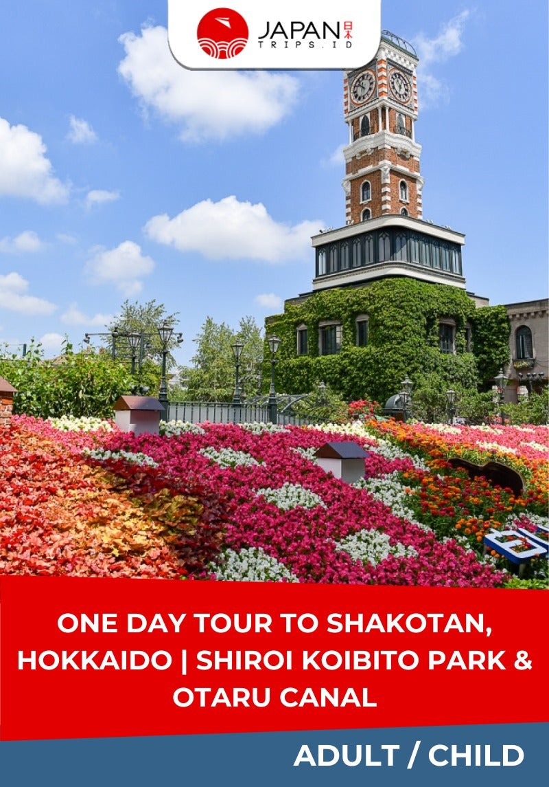 One-Day Tour To Shakotan, Hokkaido | Shiroi Koibito Park & Otaru Canal
