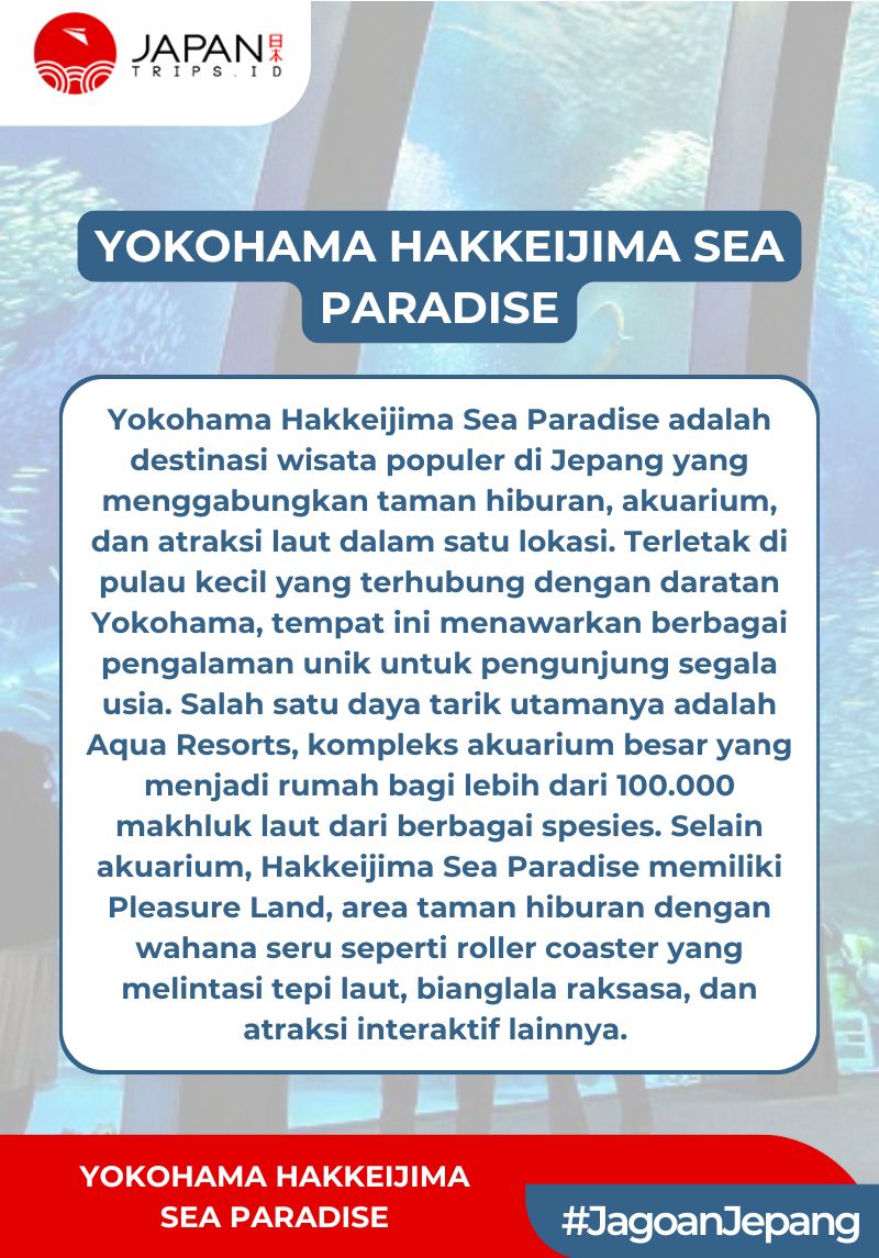 Yokohama Hakkeijima Sea Paradise