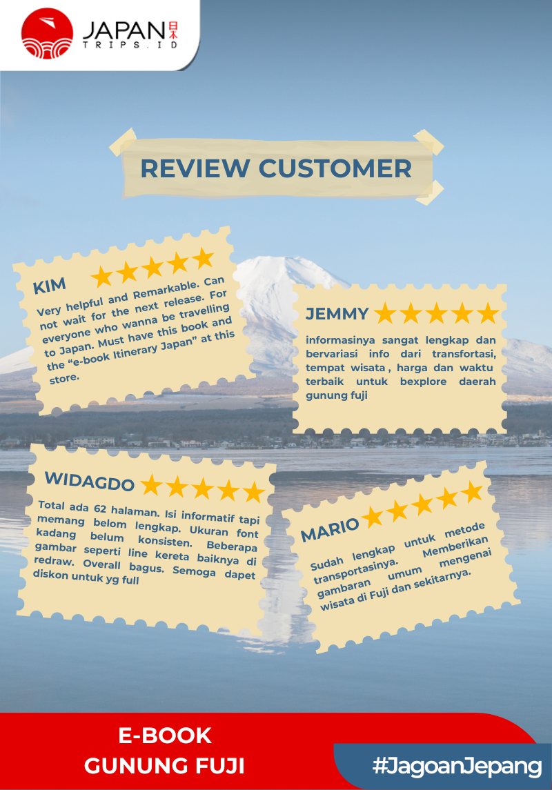 E-book Panduan Travel ke Gunung Fuji