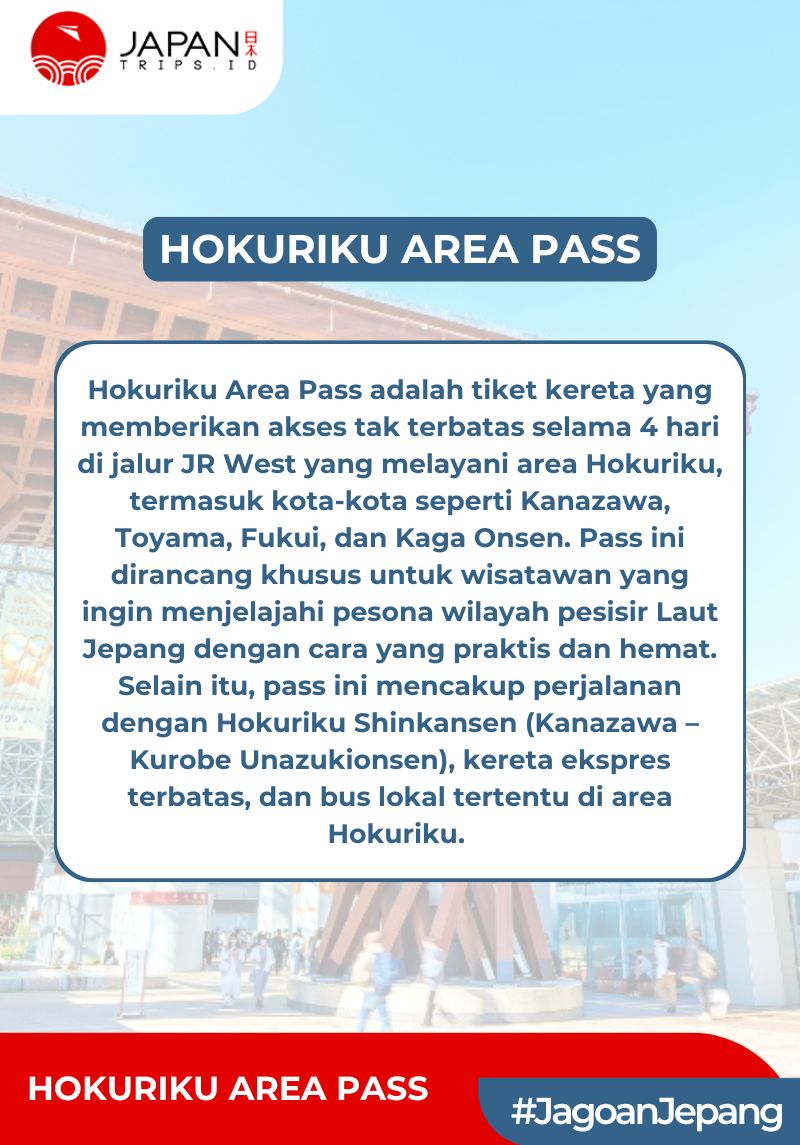 Hokuriku Area Pass 4 Days
