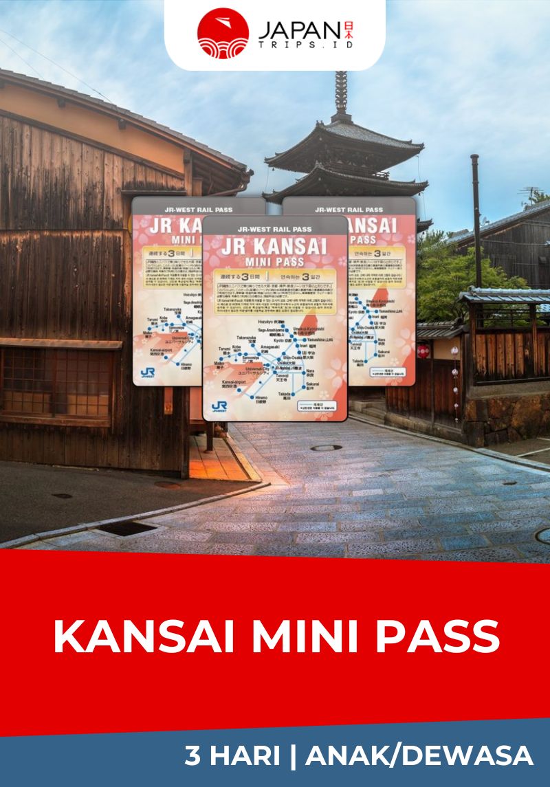 Kansai Mini Pass 3 Days | JR Osaka Nara Kyoto Kobe