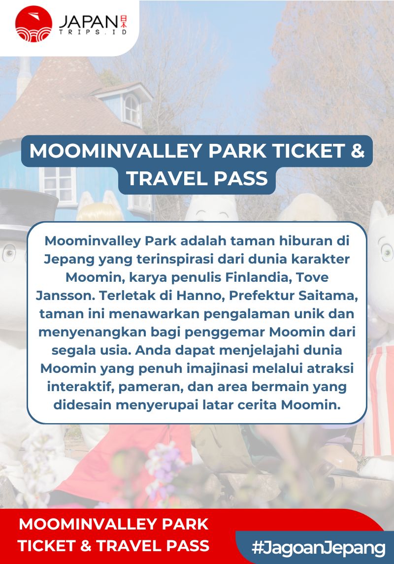 Moominvalley Park Ticket & Travel Pass | Tiket Moominvalley Park & Tiket Perjalanan
