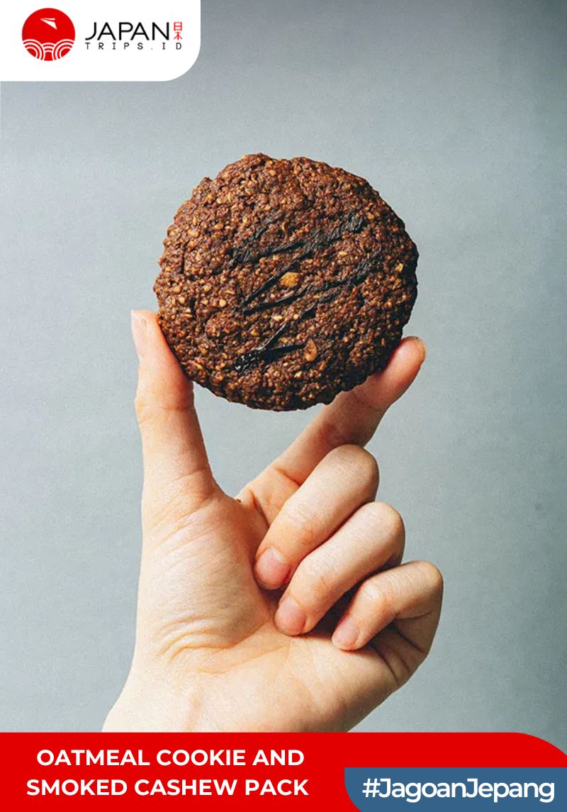 Oatmeal Cookie and Smoked Cashew Pack | Cemilan Snack Sehat Jepang