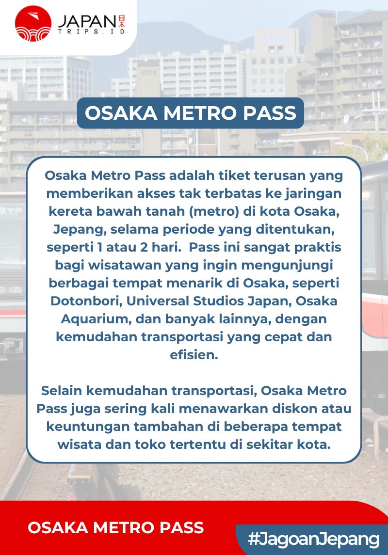 Osaka Metro & Osaka City Bus Pass