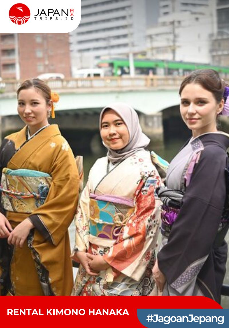 Rental Kimono Asakusa | Sewa Kimono Hanaka