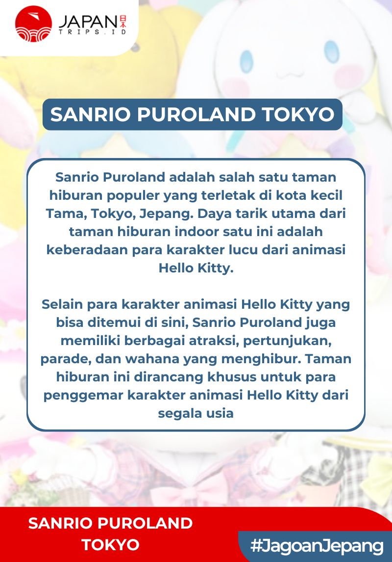 Sanrio Puroland Tokyo | Tiket Atraksi Hello Kitty