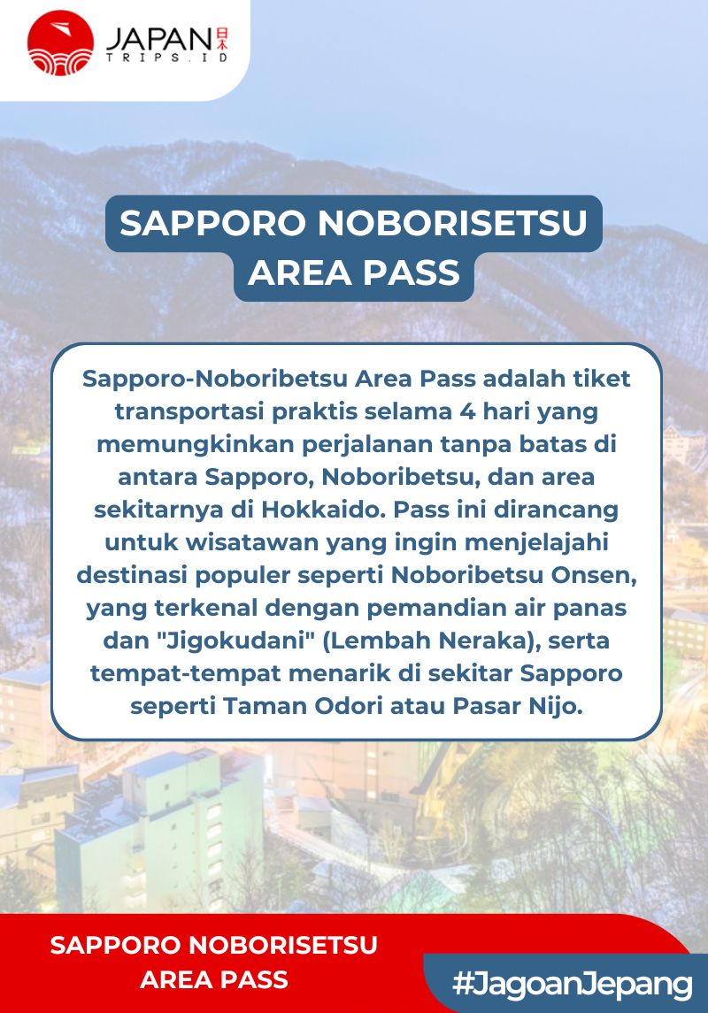 Sapporo Noborisetsu Area Pass 4 Days