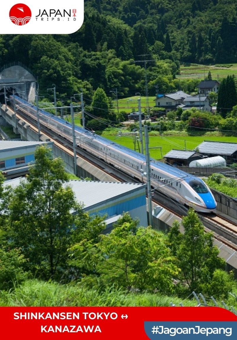 Tiket Shinkansen Tokyo Kanazawa | One Way Shinkansen Ticket