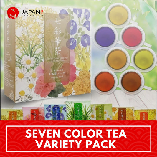 Seven Color Tea Variety Pack | Teh Herbal Jepang