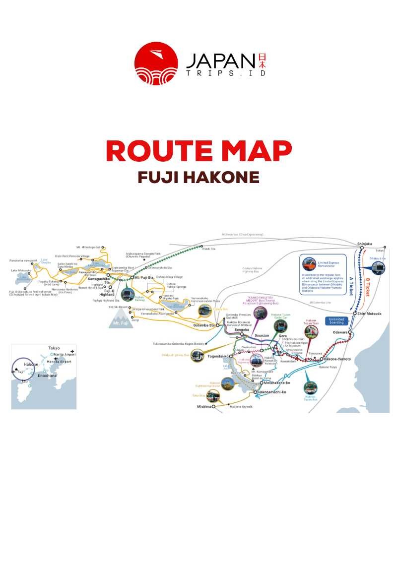 Fuji Hakone 3 Day Pass