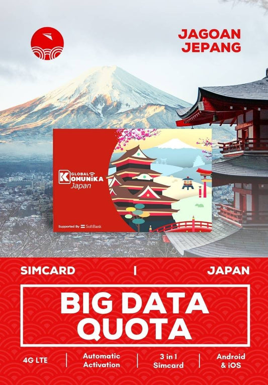 Japan Travel Sim Card Big Data