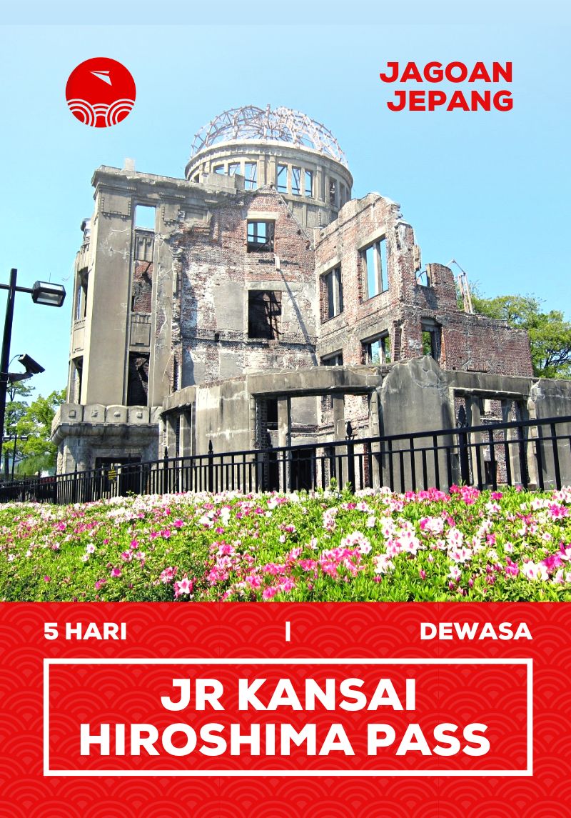 JR Kansai Hiroshima Area Pass 5 Days