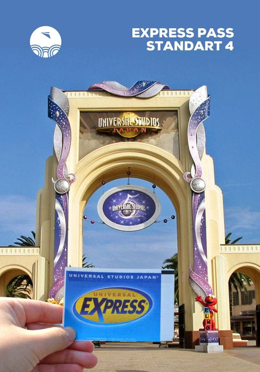 Universal Studio Japan Express Pass Standart 4 Osaka
