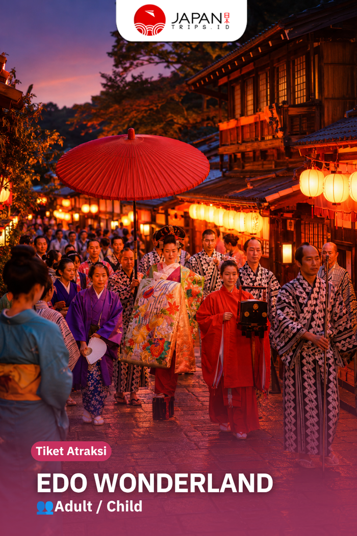 Edo Wonderland Nikko Edomura Ticket | Wisata Samurai & Ninja di Jepang