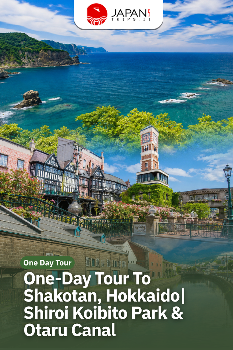 One-Day Tour To Shakotan, Hokkaido | Shiroi Koibito Park & Otaru Canal