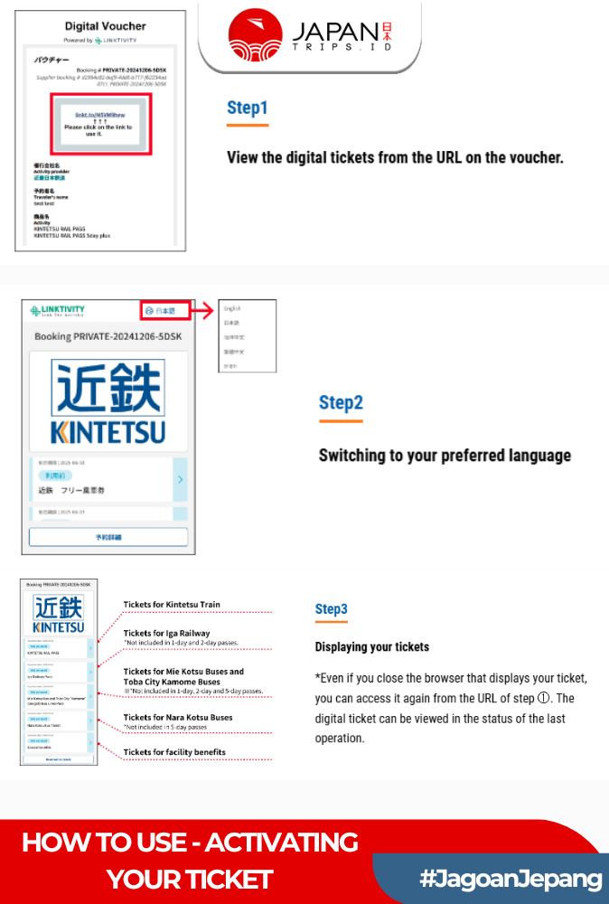 Kintetsu Rail Pass