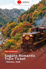 Sagano Romantic Train One-Way Ticket | Kereta Sagano Kyoto