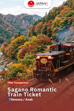Sagano Romantic Train One-Way Ticket | Kereta Sagano Kyoto