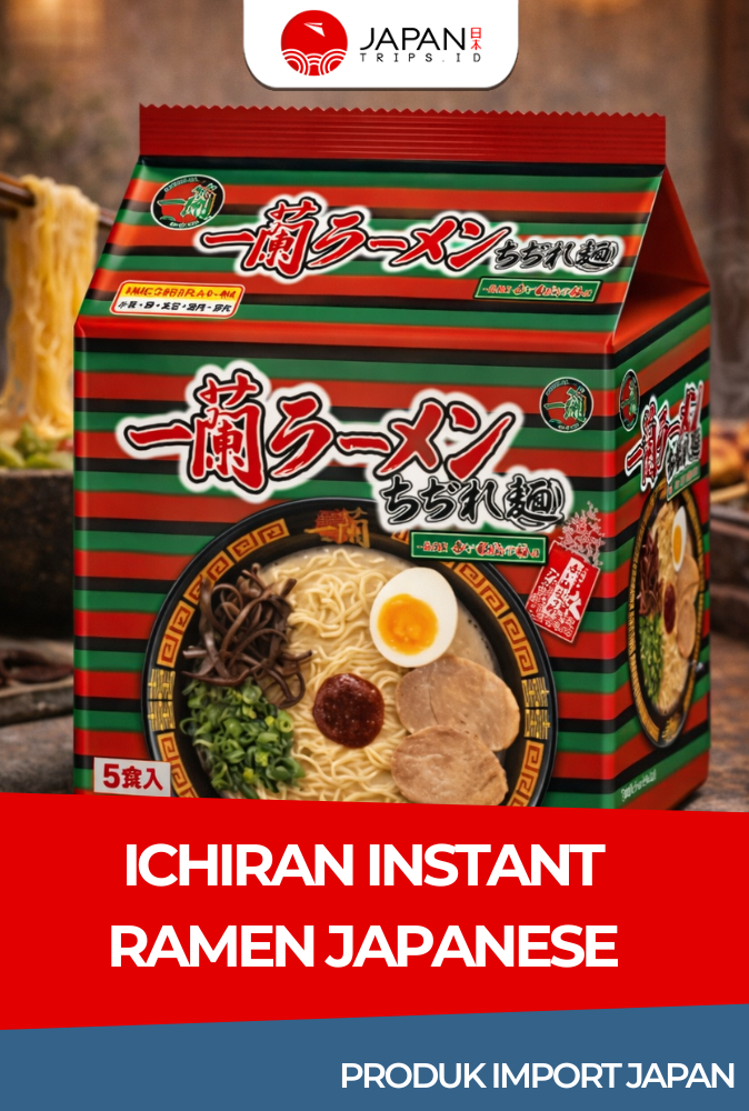 Ichiran Ramen Curly / Straight 5 Pcs Original Jepang – Ramen Jepang Premium