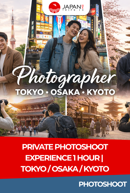 Private Photoshoot Experince 1 Hour | Tokyo / Osaka / Kyoto