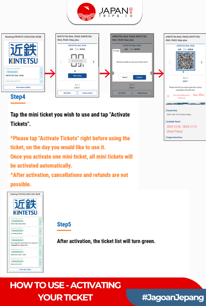 Kintetsu Rail Pass