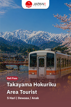 Takayama Hokuriku Area Tourist Pass 5 Days