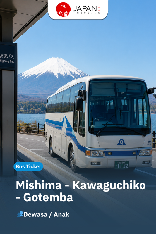 Tiket Bus Mishima - Kawaguchiko - Gotemba | Bus Japan