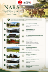 English Guided Sightseeing Bus Perfect Nara Park Tour | Tur Taman Nara