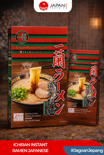 Ichiran Ramen Curly / Straight 5 Pcs Original Jepang – Ramen Jepang Premium