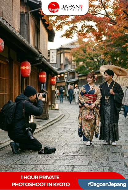Private Photoshoot Experince 1 Hour | Tokyo / Osaka / Kyoto