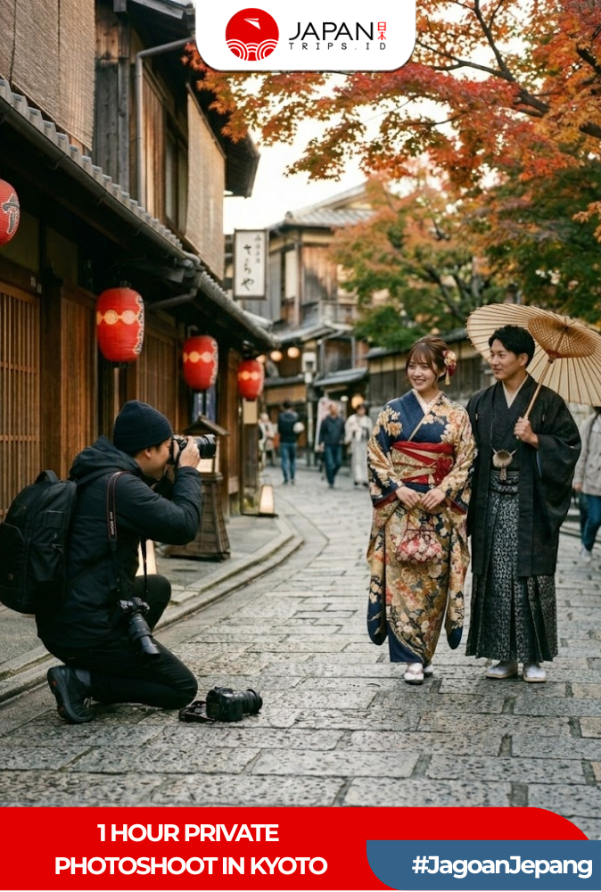 Private Photoshoot Experince 1 Hour | Tokyo / Osaka / Kyoto