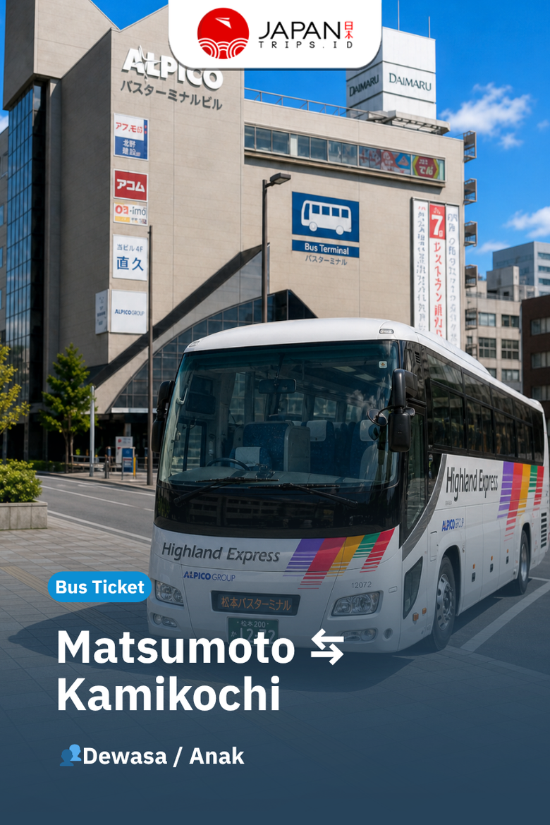 Bus Express Matsumoto ⇄ Kamikochi