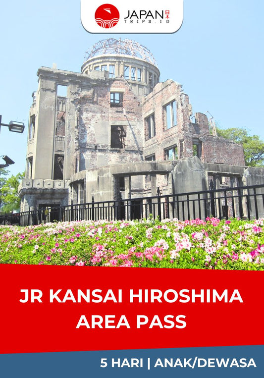 JR Kansai Hiroshima Area Pass 5 Days