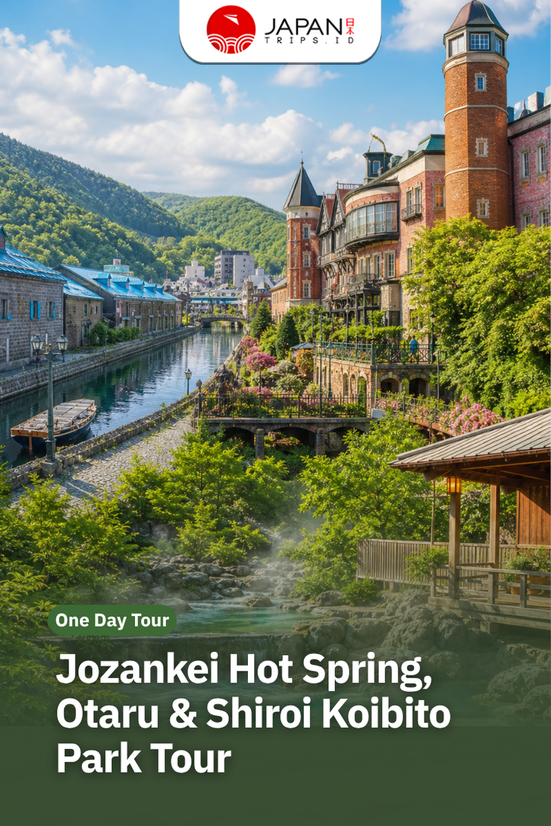 Jozankei Hot Spring, Otaru & Shiroi Koibito Park Tour